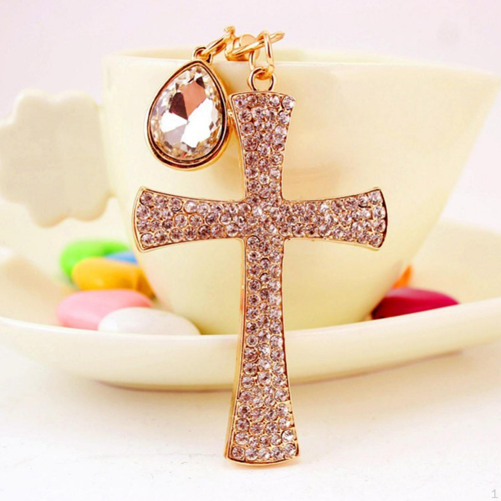 Cross Keychain Metal Key Holder Bling Ornaments Charm Car Chain Pendant for
Cross Keychain Metal Key Holder Bling Ornaments Charm Car Chain Pendant for