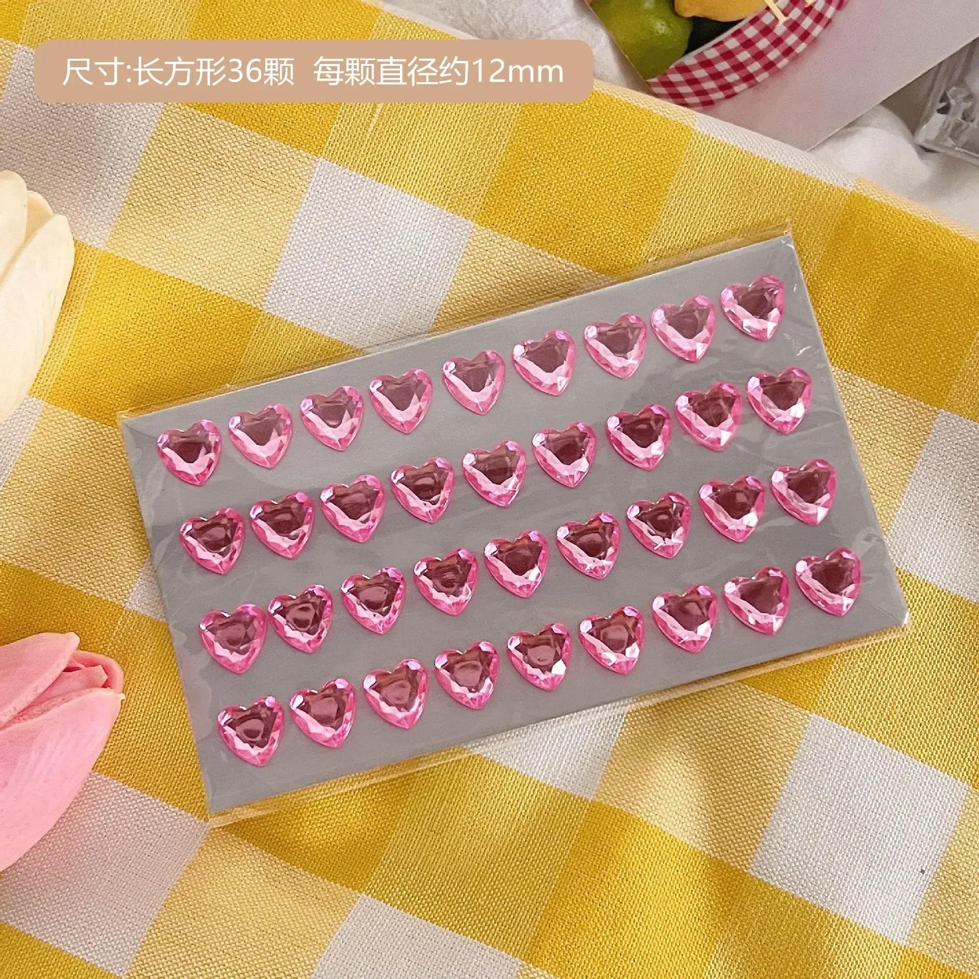 Heart Sticker 3D Stereoscopic Crystal Heart Shining Sticker for DIY Decorative Scrapbook Student Supplies Reward Stickers
Heart Sticker 3D Stereoscopic Crystal Heart Shining Sticker for DIY Decorative Scrapbook Student Supplies Reward Stickers