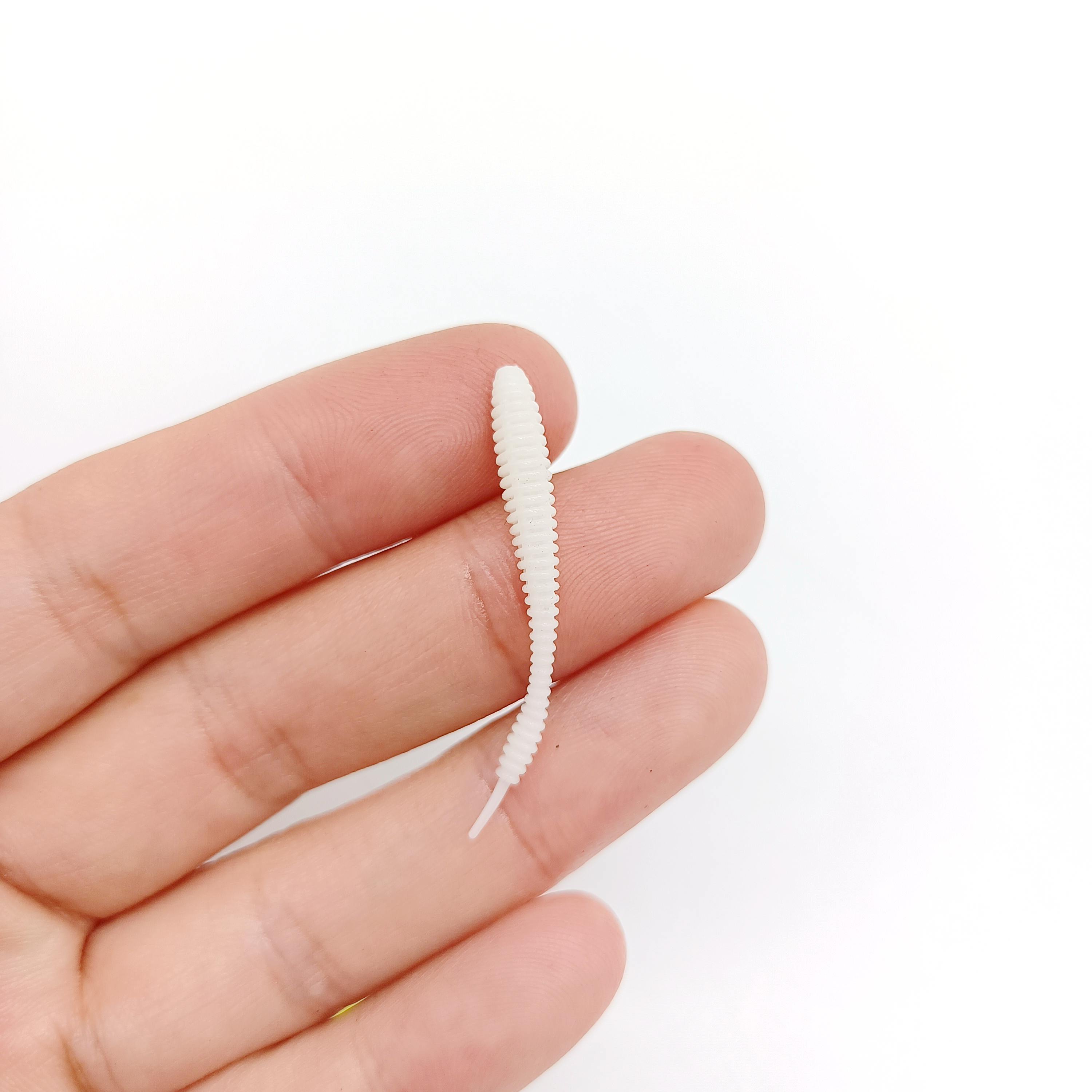 DUODUOYU 10 шт. Мини Мягкие приманки для морской скальной рыбалки 0,15 г/40 мм Мягкий червь Искусственные приманки Окунь Силиконовая приманка Рыболовные аксессуары белый
DUODUOYU 10 шт. Мини Мягкие приманки для морской скальной рыбалки 0,15 г/40 мм Мягкий червь Искусственные приманки Окунь Силиконовая приманка Рыболовные аксессуары белый