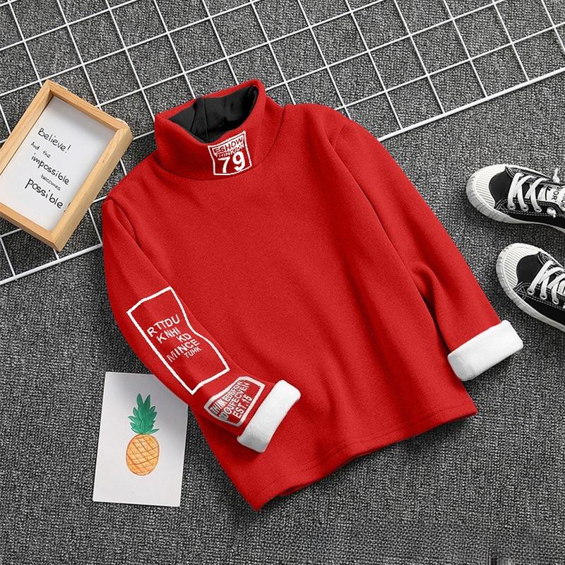 Детские толстовки с высоким горлом в стиле хай-стрит с плюшем и принтом букв для осени/зимы 160cm красный
Детские толстовки с высоким горлом в стиле хай-стрит с плюшем и принтом букв для осени/зимы 160cm красный