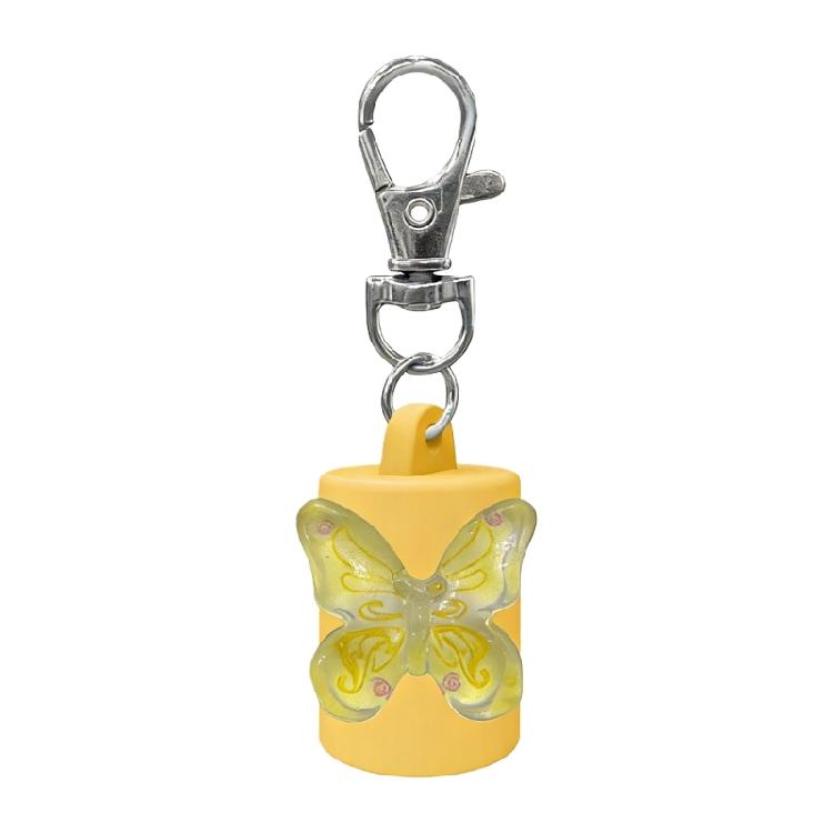 Fashionable Plastic Butterfly Shaped Keychain Including Convenient Lip Gloss Pocket Suitable For Cosmetics Lovers жёлтый
Fashionable Plastic Butterfly Shaped Keychain Including Convenient Lip Gloss Pocket Suitable For Cosmetics Lovers жёлтый