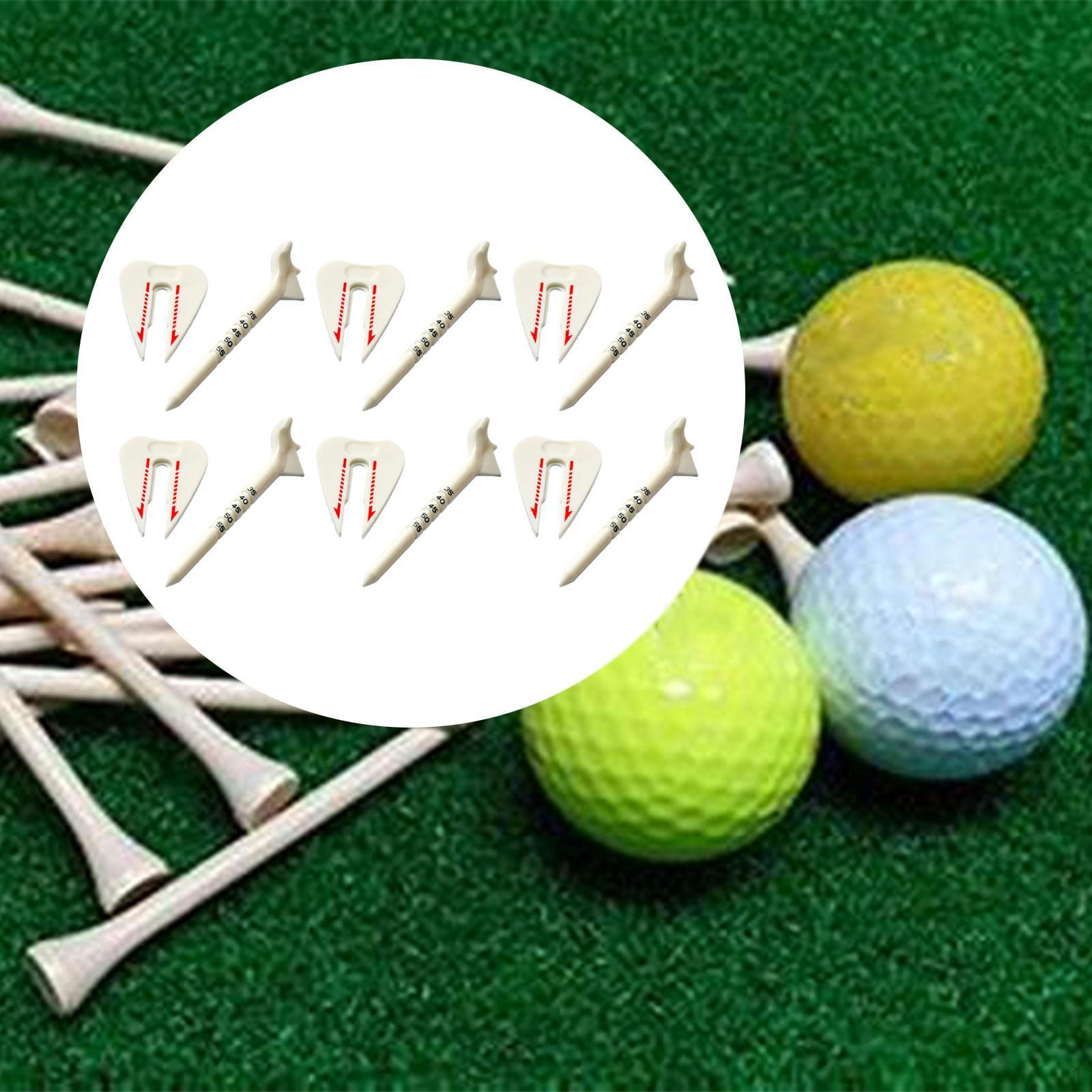 6 Pieces Adjust Height Golf Tees Multifunctional Limit Ball Seats Reusable Golfing Accessories
6 Pieces Adjust Height Golf Tees Multifunctional Limit Ball Seats Reusable Golfing Accessories