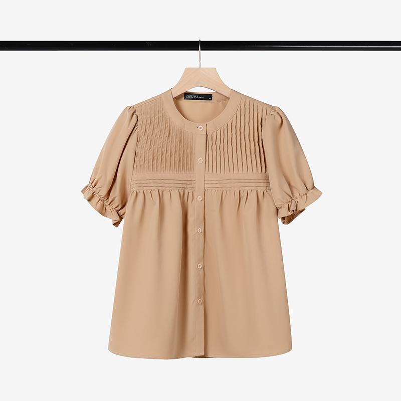 ZANZEA Women Summer Round Neck Puff Short Sleeve Casual Blouse XL
ZANZEA Women Summer Round Neck Puff Short Sleeve Casual Blouse XL