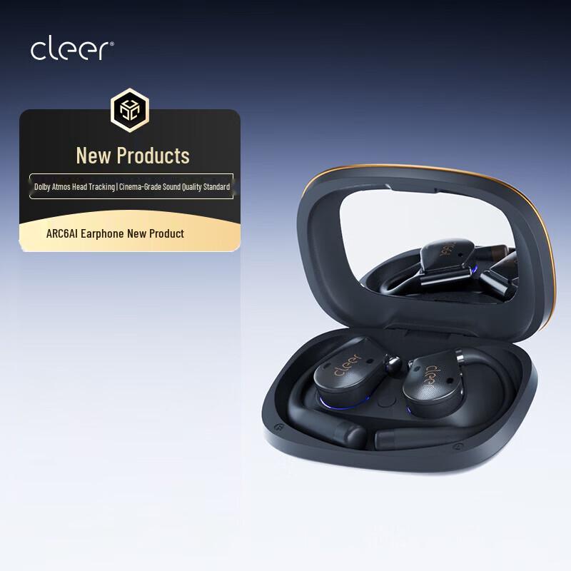 Cleer ARC6 Open-Ear Sport Wireless AI Bluetooth Headphones
Cleer ARC6 Open-Ear Sport Wireless AI Bluetooth Headphones