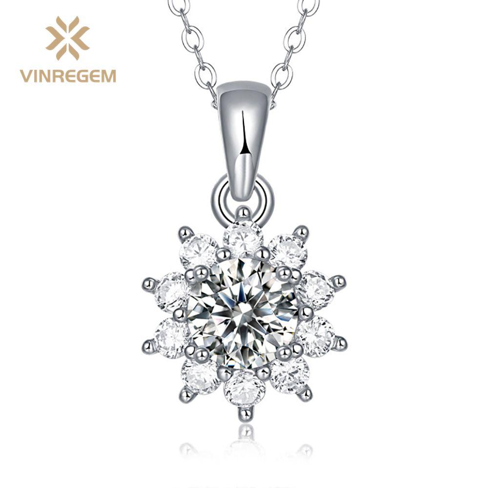 Vinregem Classic 100% стерлинговое серебро 925 пробы VVS1 1 CT настоящий муассанит драгоценный камень свадебное ожерелье с подвеской для помолвки изящные ювелирные изделия 1 CT белый
Vinregem Classic 100% стерлинговое серебро 925 пробы VVS1 1 CT настоящий муассанит драгоценный камень свадебное ожерелье с подвеской для помолвки изящные ювелирные изделия 1 CT белый