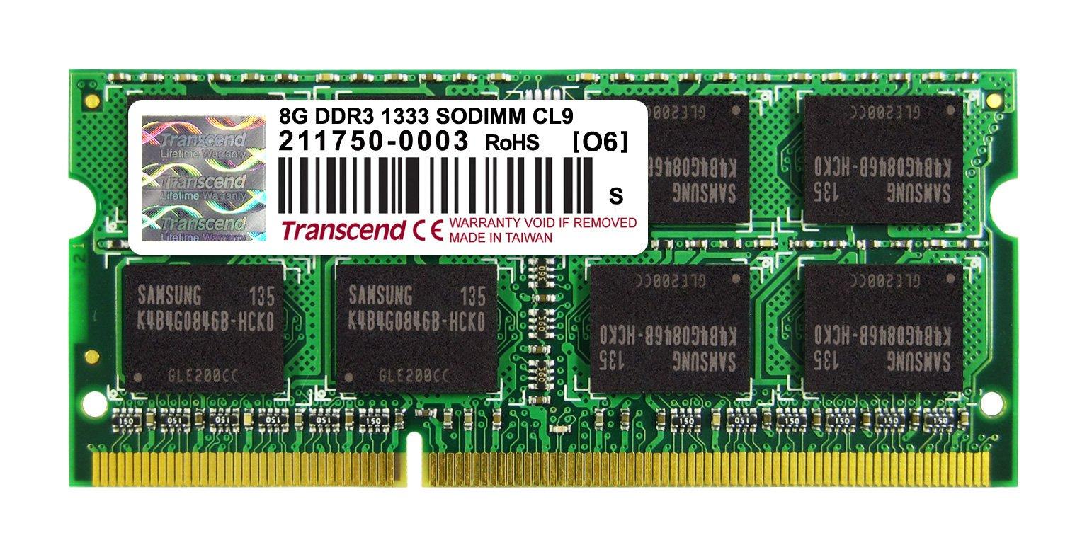 Пам ять для ноутбуків Transcend DDR3 1333 8GB 204pin TS1GSK64V3H PC3-10600 1.5V SO-DIMM
Пам ять для ноутбуків Transcend DDR3 1333 8GB 204pin TS1GSK64V3H PC3-10600 1.5V SO-DIMM