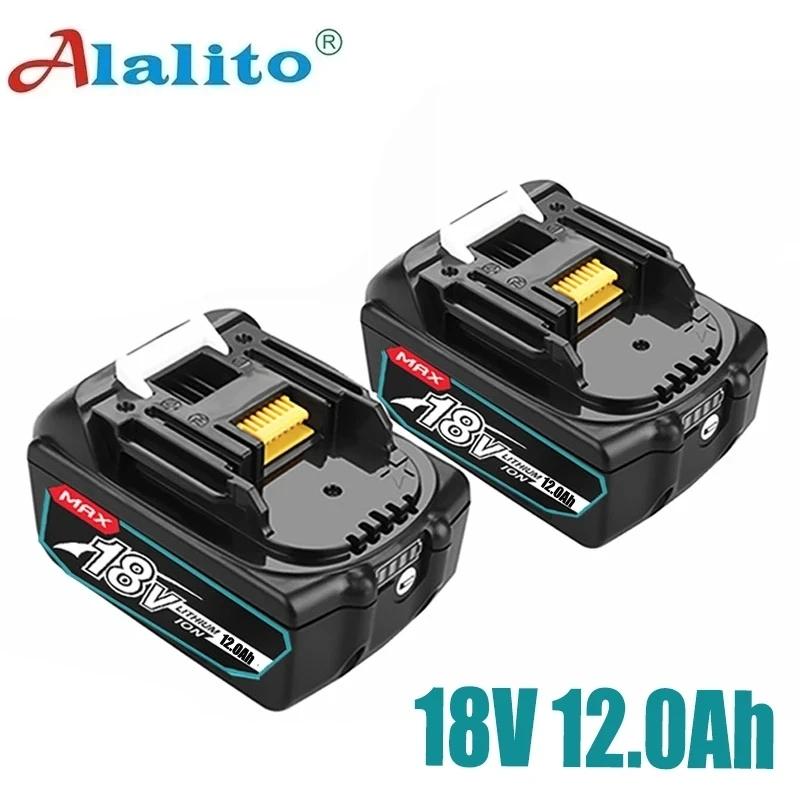 Оригинальный аккумулятор Makita 18 В, 12000 мАч, 12,0 Ач, аккумулятор для электроинструментов со светодиодом 18650, литий-ионная замена Lxt Bl1860b Bl1860 Bl1850
Оригинальный аккумулятор Makita 18 В, 12000 мАч, 12,0 Ач, аккумулятор для электроинструментов со светодиодом 18650, литий-ионная замена Lxt Bl1860b Bl1860 Bl1850