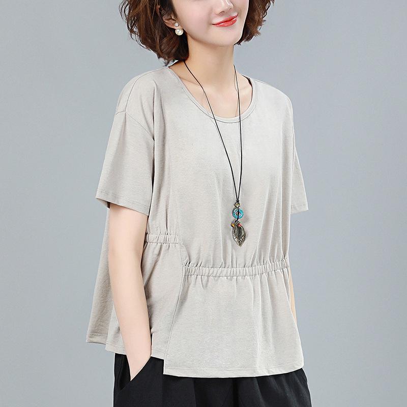 2024 Women s Casual Short Sleeve Korean-Style Loose T-shirt - Solid Color Round Neck Top L (recommended 112-125 jin) чёрный
2024 Women s Casual Short Sleeve Korean-Style Loose T-shirt - Solid Color Round Neck Top L (recommended 112-125 jin) чёрный