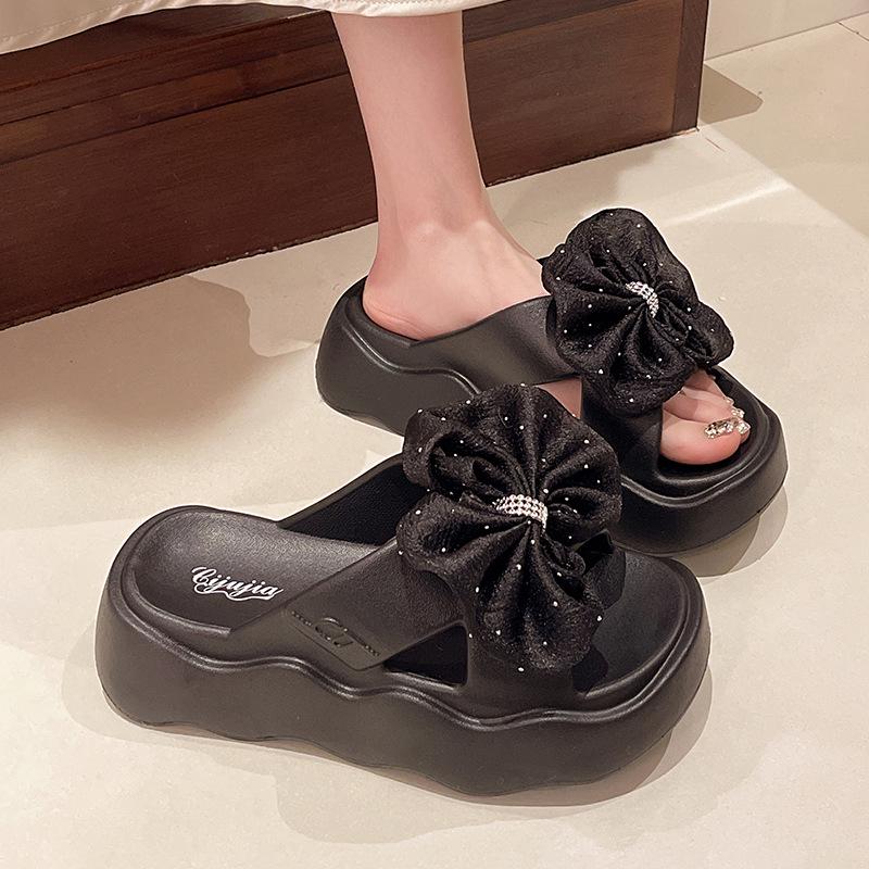 2025 Women s Fashion Bow Slide Sandals - Thick-Soled, Height-Boosting, Comfortable, Non-Slip, Versatile for Outdoor Summer Wear 35-36
2025 Women s Fashion Bow Slide Sandals - Thick-Soled, Height-Boosting, Comfortable, Non-Slip, Versatile for Outdoor Summer Wear 35-36