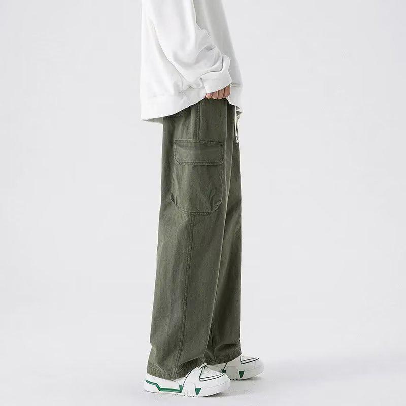 Men s Loose Fit Casual Trousers - Trendy Hong Kong Style for Spring and Autumn L зелёный
Men s Loose Fit Casual Trousers - Trendy Hong Kong Style for Spring and Autumn L зелёный