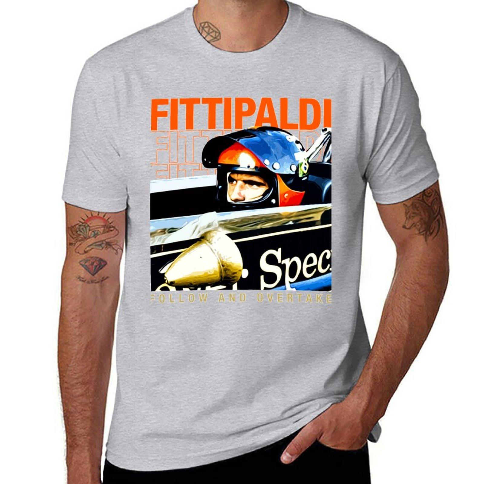 New Emerson Fittipaldi Helmet F1 Champion 1972 1974 T-Shirt New Edition T Shirt Custom T Shirts T-shirt Men XL
New Emerson Fittipaldi Helmet F1 Champion 1972 1974 T-Shirt New Edition T Shirt Custom T Shirts T-shirt Men XL