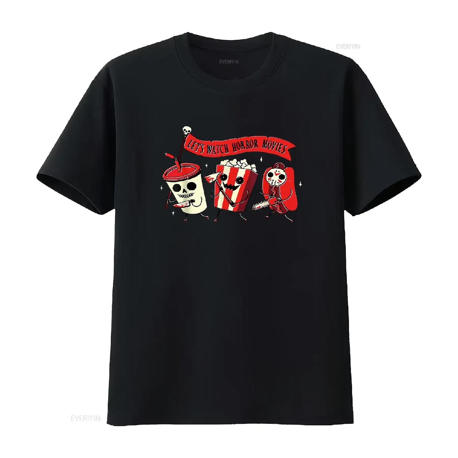 Let S Watch Horror Movies Funny Halloween Costume Women T Shirt with Trendy Print Comfortable for Summer vintage Washed S чёрный
Let S Watch Horror Movies Funny Halloween Costume Women T Shirt with Trendy Print Comfortable for Summer vintage Washed S чёрный