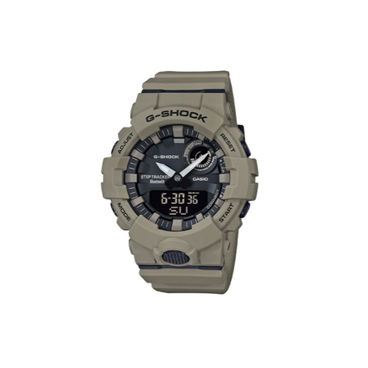 Casio G-Shock Series Fashion Sports Versatile Waterproof Shockproof Quartz Movement Resin Strap Watch Men watches Black GBA-800UC-5AER Khaki Strap
Casio G-Shock Series Fashion Sports Versatile Waterproof Shockproof Quartz Movement Resin Strap Watch Men watches Black GBA-800UC-5AER Khaki Strap