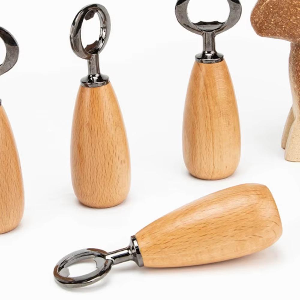 Personalized Wooden Opener Wood Handle Vertical Bottle Opener Creative Beer Bottle Opener Summer Rubberwood
Personalized Wooden Opener Wood Handle Vertical Bottle Opener Creative Beer Bottle Opener Summer Rubberwood
