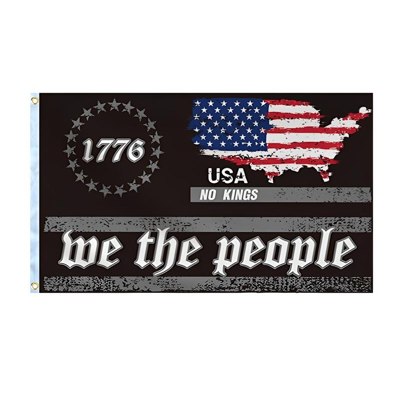 90x150cm 3x5ft America Flag No Kings In America Flag We the People Hanging Flag Vibrant Colors Decorations for Yard Outdoors 90x150cm
90x150cm 3x5ft America Flag No Kings In America Flag We the People Hanging Flag Vibrant Colors Decorations for Yard Outdoors 90x150cm