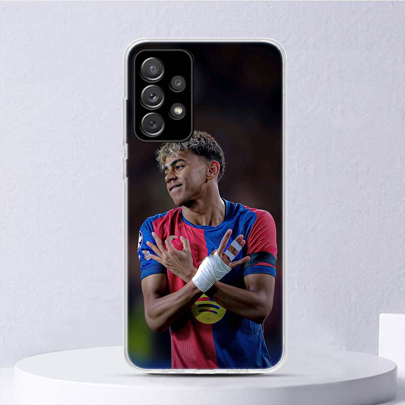 L-Lamine Y-Yamal 19 Soft Case For Samsung Galaxy A52 A42 A32 A22 A12 A02S Phone Cover A50 A51 A70 A71 A41 A31 A21S A40 A30 A20E Samsung A20E
L-Lamine Y-Yamal 19 Soft Case For Samsung Galaxy A52 A42 A32 A22 A12 A02S Phone Cover A50 A51 A70 A71 A41 A31 A21S A40 A30 A20E Samsung A20E