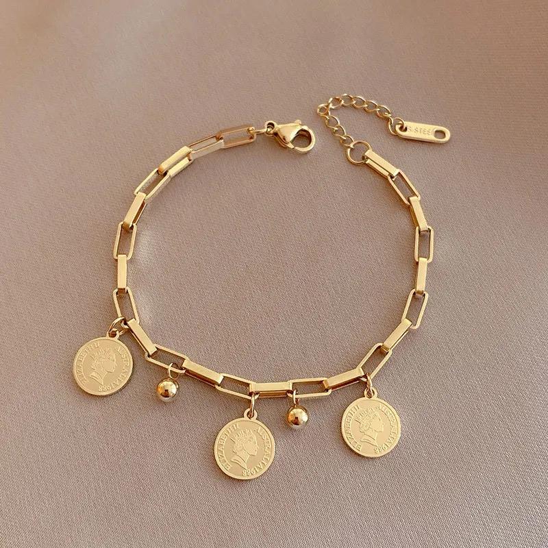Korea New Fashion Letter Star Pendant Bracelet Woman Simple Vintage Stainless Steel Bracelet Luxury Original Zircon Accessories
Korea New Fashion Letter Star Pendant Bracelet Woman Simple Vintage Stainless Steel Bracelet Luxury Original Zircon Accessories