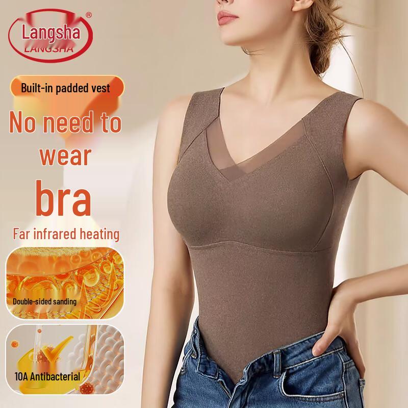 Женский терможилет Langsha со встроенным бюстгальтером L
Женский терможилет Langsha со встроенным бюстгальтером L