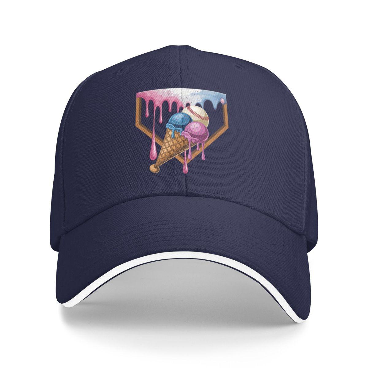 Baseball Caps Baseball Ice Cream Dripping Baseball Home Plate Drip Casquette Unisex Sport Spring Hats One Size
Baseball Caps Baseball Ice Cream Dripping Baseball Home Plate Drip Casquette Unisex Sport Spring Hats One Size