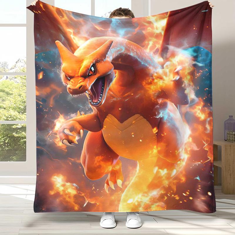 Charizard Charmander Pokemon Flannel Blanket,Ultra Soft Warm Plush Throw for Home Bedroom Bed Sofa Cover Office Camping Picnic 75x90cm
Charizard Charmander Pokemon Flannel Blanket,Ultra Soft Warm Plush Throw for Home Bedroom Bed Sofa Cover Office Camping Picnic 75x90cm