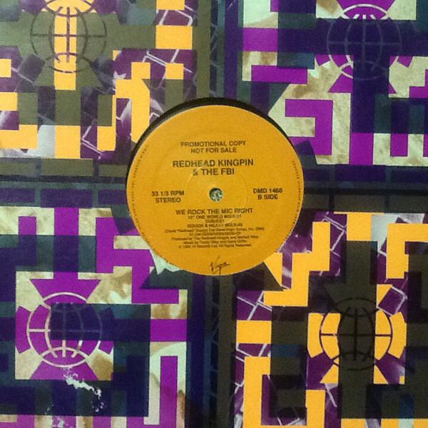 12inch Record REDHEAD KINGPIN & THE FBI - We Rock The Mic Right DMD1468PROMO Virgin Records 1989 US Rap & Hip-Hop/R&B Used
12inch Record REDHEAD KINGPIN & THE FBI - We Rock The Mic Right DMD1468PROMO Virgin Records 1989 US Rap & Hip-Hop/R&B Used