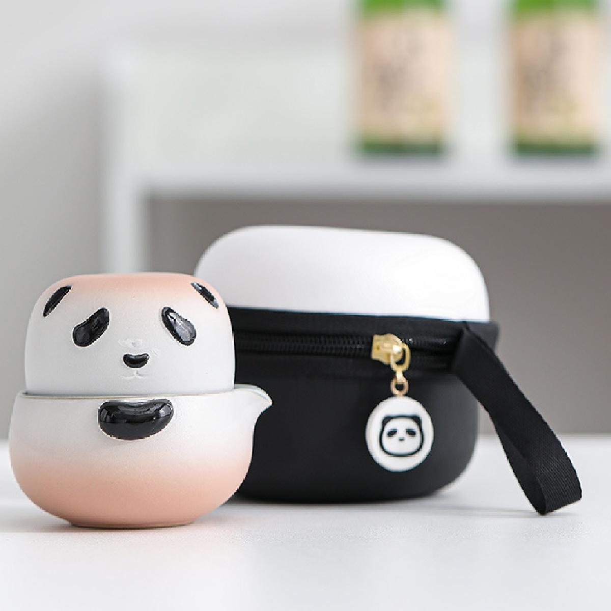 KuaiKe Cup Cute Panda One Pot One Cup Single Person Outdoor Portable Travel Tea Set Gift Tea Cup Set розовый
KuaiKe Cup Cute Panda One Pot One Cup Single Person Outdoor Portable Travel Tea Set Gift Tea Cup Set розовый