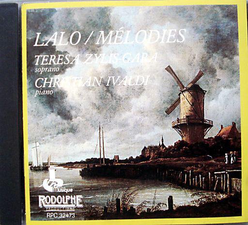 CD TERESA YLIS-GARA, DOUARD LALO, CH - Lalo Mlodies RPC32473 Rodolphe Produc 1987 France Classical Used
CD TERESA YLIS-GARA, DOUARD LALO, CH - Lalo Mlodies RPC32473 Rodolphe Produc 1987 France Classical Used