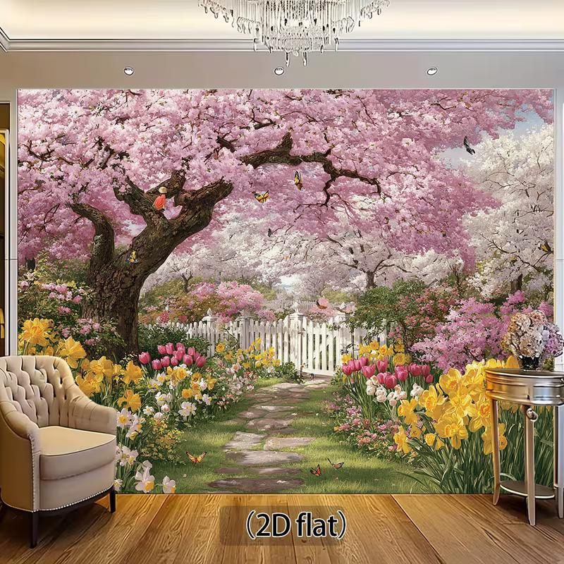 2D Spring Flower Path Backdrop Pink Cherry Blossoms Party Photo Background 47.2x31.5inch/120*80cm
2D Spring Flower Path Backdrop Pink Cherry Blossoms Party Photo Background 47.2x31.5inch/120*80cm