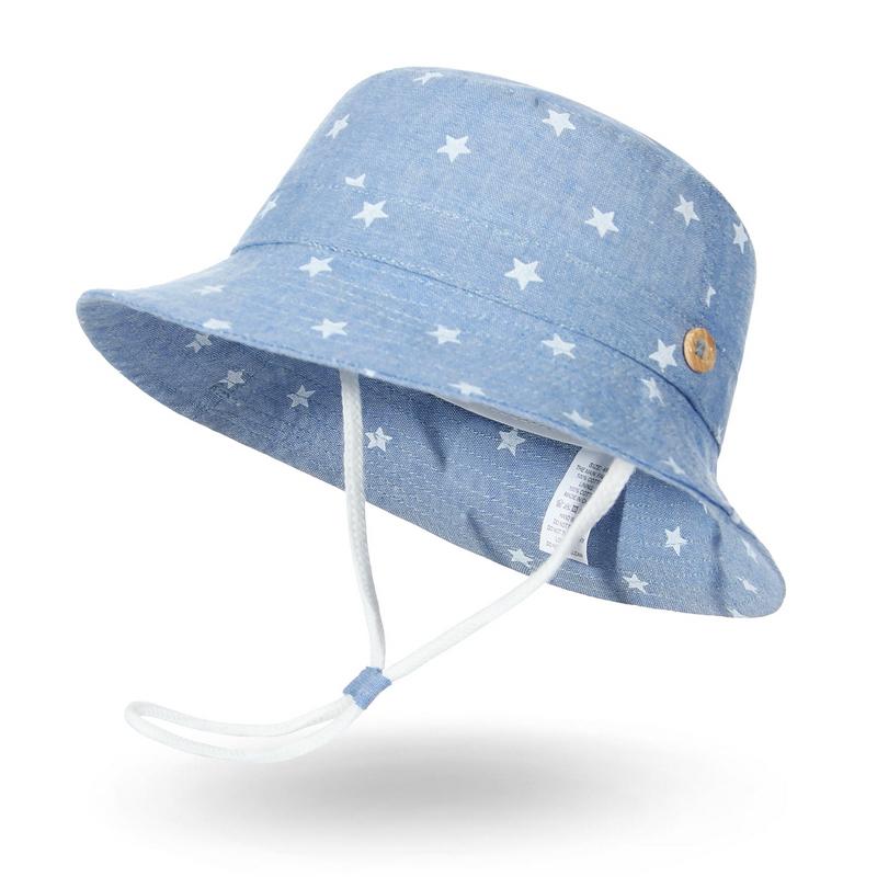 GEMVIE Kids Caps Cotton Cartoon Stars Printed Baby Bucket Hat Soft Spring Summer Panama Hats Space Boys Girls Beach Cap 46cm світло-синій колір
GEMVIE Kids Caps Cotton Cartoon Stars Printed Baby Bucket Hat Soft Spring Summer Panama Hats Space Boys Girls Beach Cap 46cm світло-синій колір