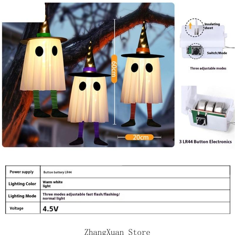 3XUF 3PCS Glowing LED Specter Hanging Ornament Lighted LED Specter Decoration China Mainland
3XUF 3PCS Glowing LED Specter Hanging Ornament Lighted LED Specter Decoration China Mainland