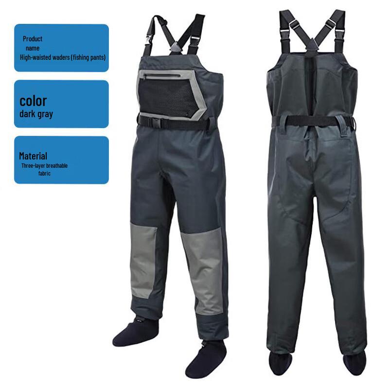 Zhanshi Waterproof Fishing Waders 2XL (EU 45)
Zhanshi Waterproof Fishing Waders 2XL (EU 45)