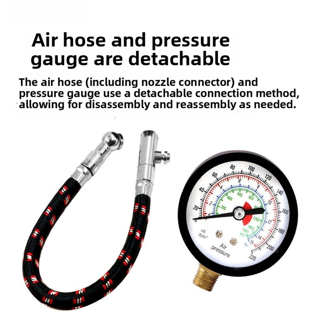 Black Tire Pressure Gauge Optimal Tire Pressure Tool Pressure Sensor Air Release Valve Quick Deflation Function China Mainland
Black Tire Pressure Gauge Optimal Tire Pressure Tool Pressure Sensor Air Release Valve Quick Deflation Function China Mainland