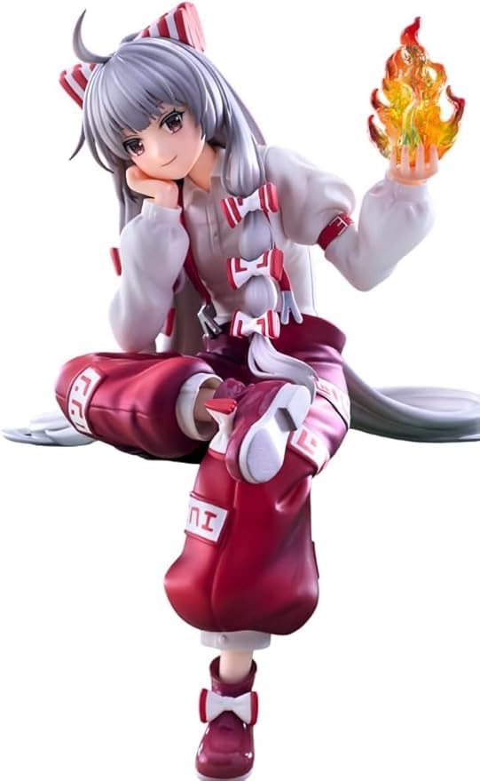 Noodle Stopper Figure Fujiwara no Mokou Official 15cm
Noodle Stopper Figure Fujiwara no Mokou Official 15cm