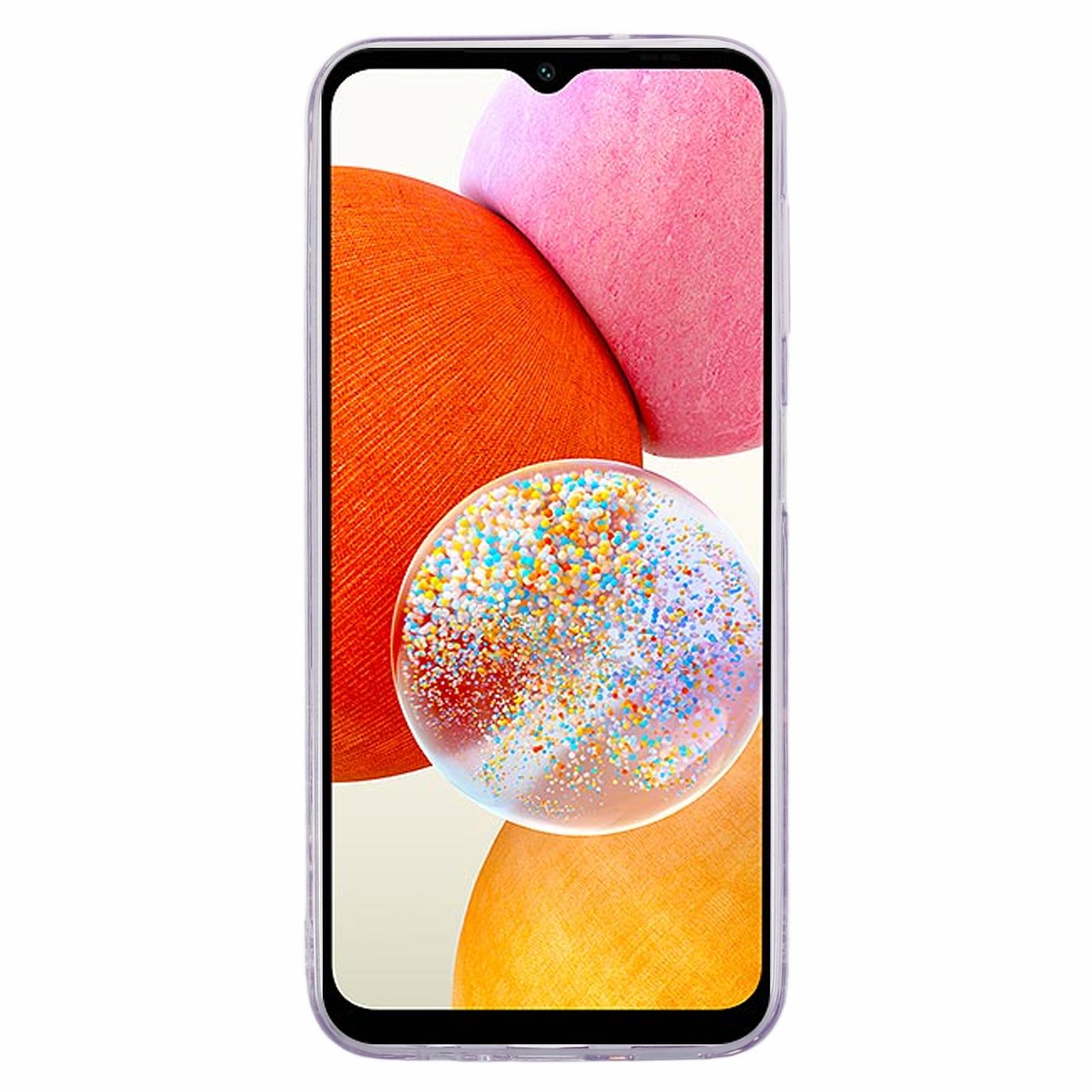 For Samsung Galaxy A14 4G/5G Case AW Series Epoxy Butterfly Decor TPU+PVC Shockproof Cover Purple
For Samsung Galaxy A14 4G/5G Case AW Series Epoxy Butterfly Decor TPU+PVC Shockproof Cover Purple