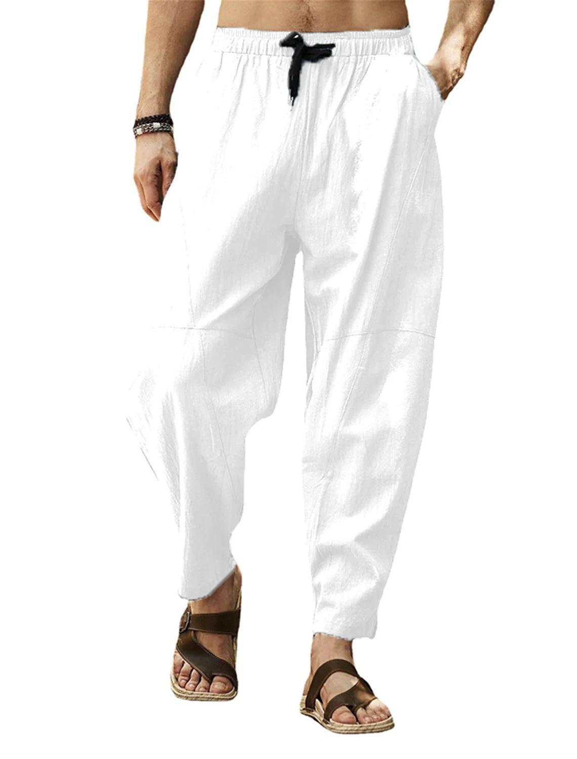 2023 Men s Plus Size Cotton Linen Drawstring Hip Hop Pants, European & American Style, Loose-Fit Lantern Cropped. XL белый
2023 Men s Plus Size Cotton Linen Drawstring Hip Hop Pants, European & American Style, Loose-Fit Lantern Cropped. XL белый