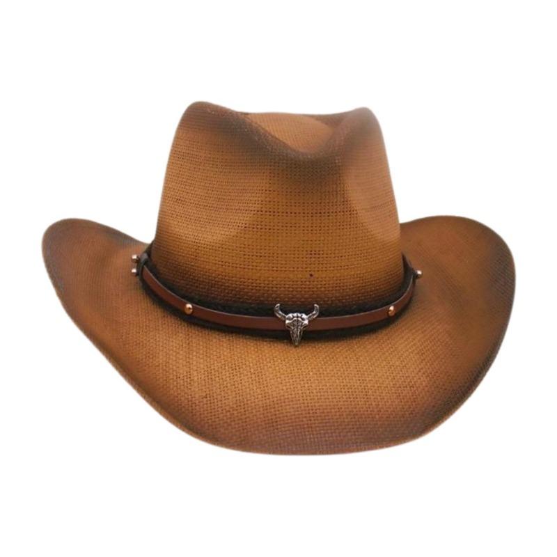 Ethnic Style Bull Head Accessories Western Cowboy Hat Premium Sense Hat Performance Hat Summer Straw Hat One size fits all
Ethnic Style Bull Head Accessories Western Cowboy Hat Premium Sense Hat Performance Hat Summer Straw Hat One size fits all