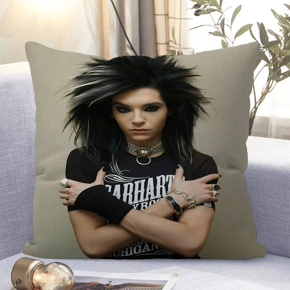 Singer B-Bill Kaulitz Pillow Gifts Home Office Furnishings Bedroom Sofa Car Cushion Cover Case 45x45cm 16x16Inch
Singer B-Bill Kaulitz Pillow Gifts Home Office Furnishings Bedroom Sofa Car Cushion Cover Case 45x45cm 16x16Inch