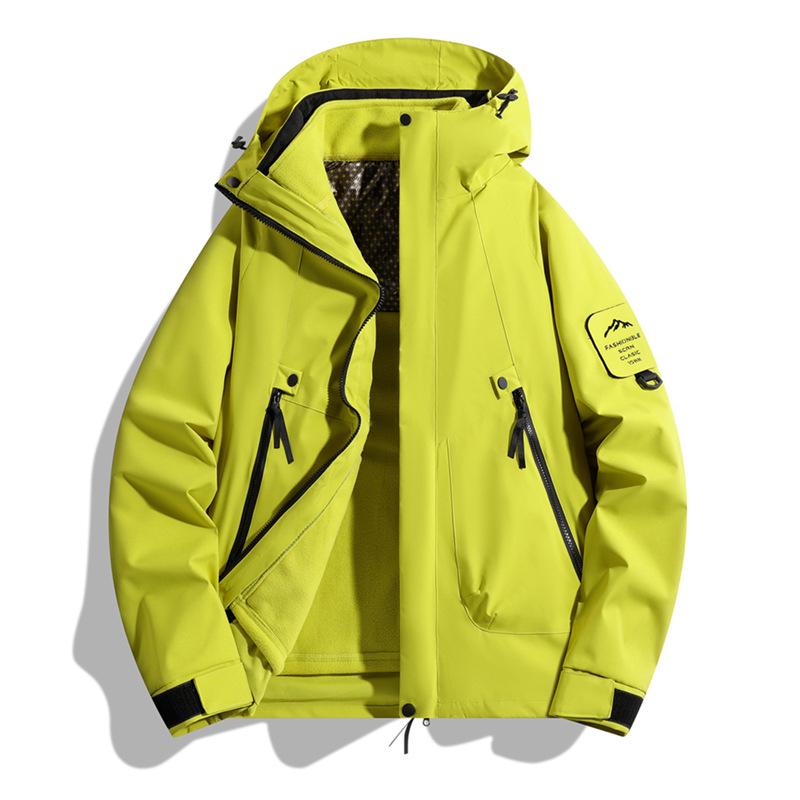 Graphene Black Gold Fleece 3-in-1 Jacket Set for Autumn & Winter - Couple s Outdoor Mountaineering Wear XS флуоресцентный зеленый
Graphene Black Gold Fleece 3-in-1 Jacket Set for Autumn & Winter - Couple s Outdoor Mountaineering Wear XS флуоресцентный зеленый