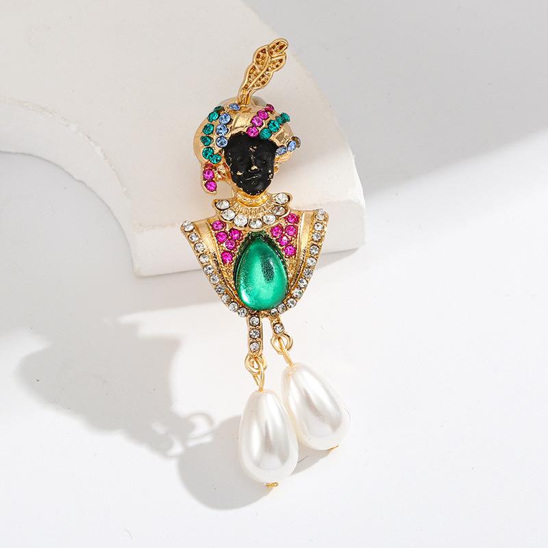 Indian Chief Lady Brooch Exotic Egyptian King Medieval Alloy Pin Women s Vintage Corsage
Indian Chief Lady Brooch Exotic Egyptian King Medieval Alloy Pin Women s Vintage Corsage
