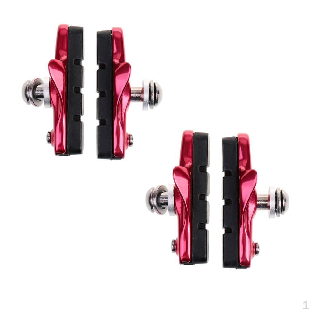 2 Pairs (4 Pieces) MTB Bike Cycle Bicycle Rubber Pads No-Noise , 55mm
2 Pairs (4 Pieces) MTB Bike Cycle Bicycle Rubber Pads No-Noise , 55mm