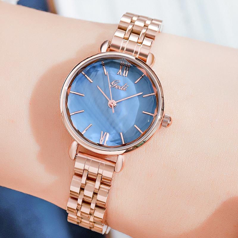 Fashion High-Value Steel Belt Quartz Watch Women S Light Luxury High-End Small Plate Stainless Steel Waterproof Watch
Fashion High-Value Steel Belt Quartz Watch Women S Light Luxury High-End Small Plate Stainless Steel Waterproof Watch