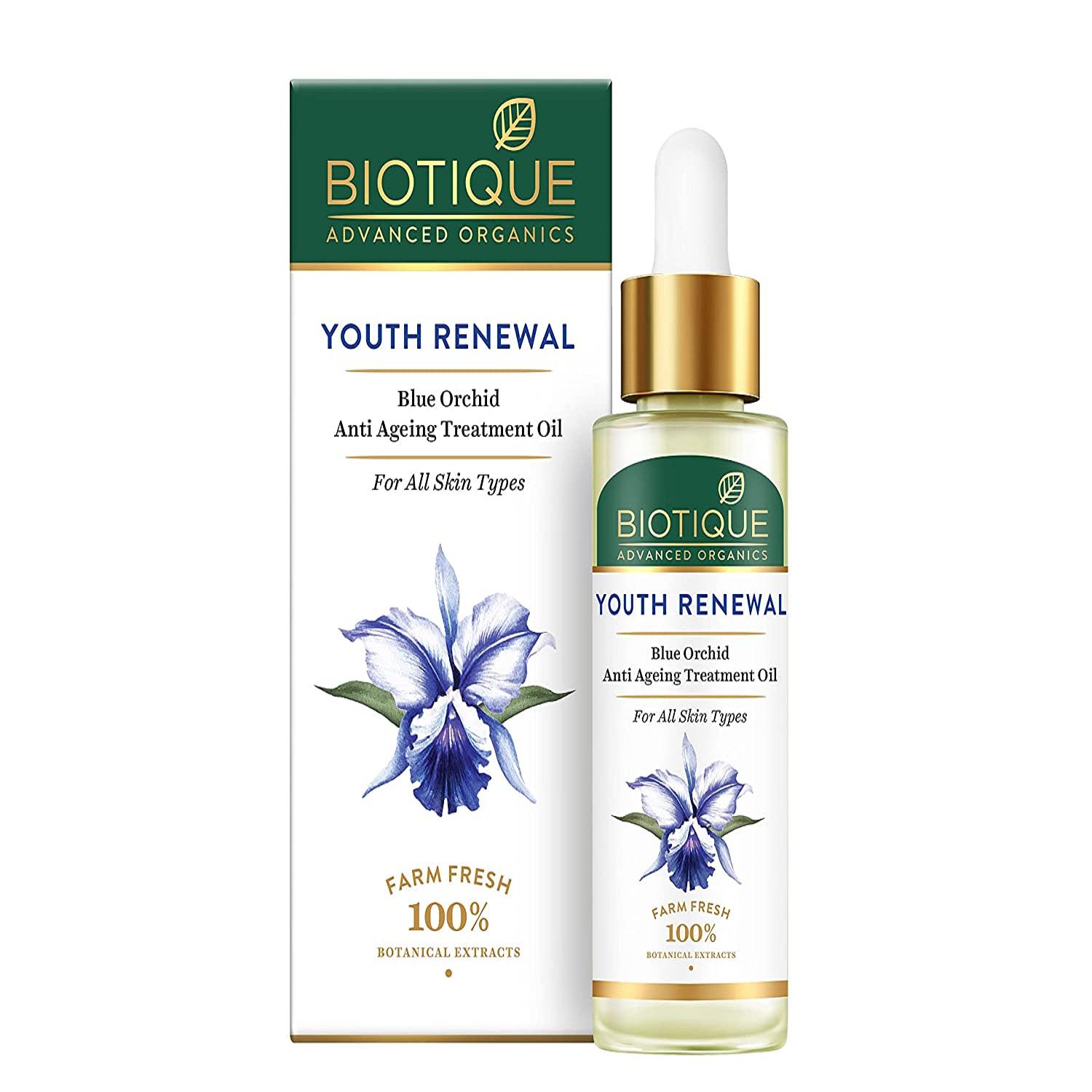 Biotique Advanced Organics Youth Renewal Антивозрастное масло с голубой орхидеей (30мл)
Biotique Advanced Organics Youth Renewal Антивозрастное масло с голубой орхидеей (30мл)