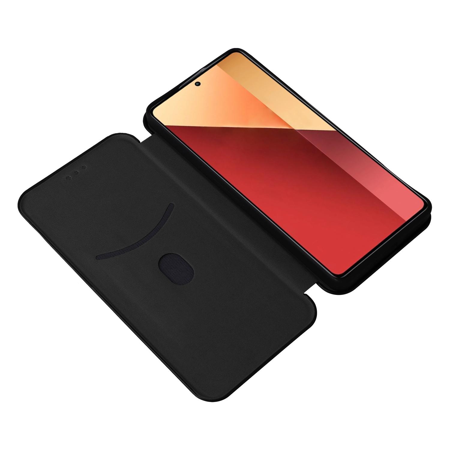 For Xiaomi Redmi Note 13 Pro 4G/Poco M6 Pro 4G Case Carbon Fiber Texture PU Leather Phone Cover Black
For Xiaomi Redmi Note 13 Pro 4G/Poco M6 Pro 4G Case Carbon Fiber Texture PU Leather Phone Cover Black