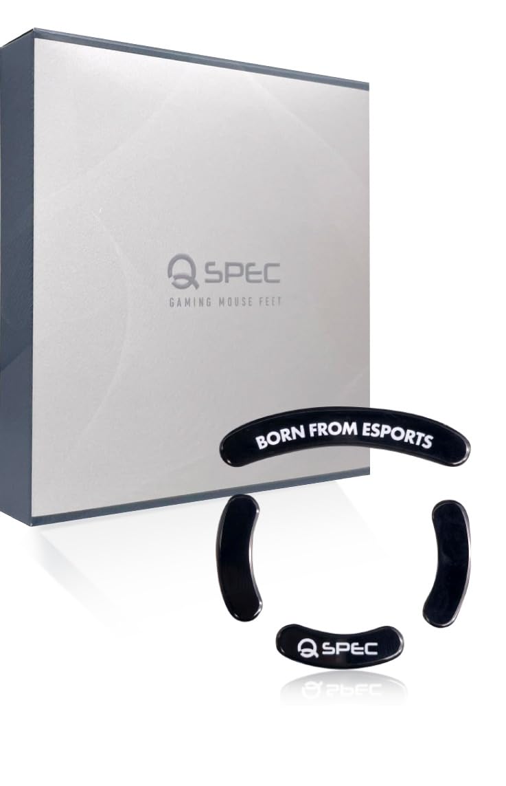 QSPEC Mouse Sole Professional Gaming G PRO Wireless Gaming Mouse Wireless Super Round Edge Processing PRO G-PRO (G Wireless, FUJI_BLACK (Glass
QSPEC Mouse Sole Professional Gaming G PRO Wireless Gaming Mouse Wireless Super Round Edge Processing PRO G-PRO (G Wireless, FUJI_BLACK (Glass