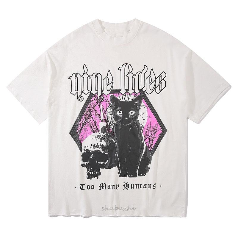 UNSETTLE Harajuku T-shirts Summer Unisex/WOMEN Hip Hop Gothic Funny Print cat Tshirt Streetwear t shirt Short Sleeve Tee Top S
UNSETTLE Harajuku T-shirts Summer Unisex/WOMEN Hip Hop Gothic Funny Print cat Tshirt Streetwear t shirt Short Sleeve Tee Top S