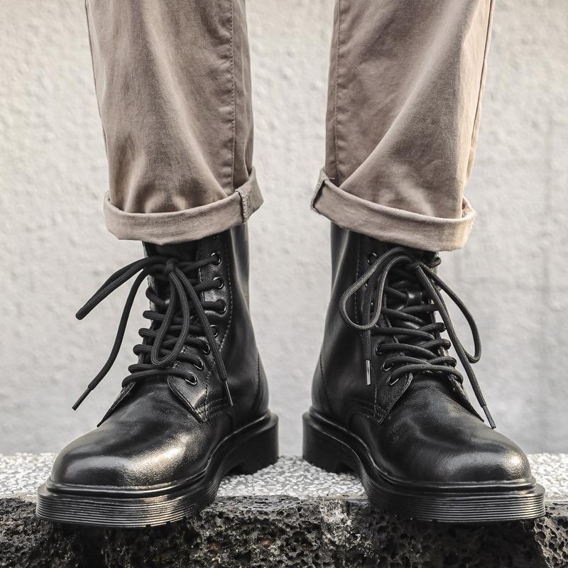 2024 autumn and winter new men s leather boots cowhide tooling shoes medium help British style heightening Martin boots 6020-K 44
2024 autumn and winter new men s leather boots cowhide tooling shoes medium help British style heightening Martin boots 6020-K 44