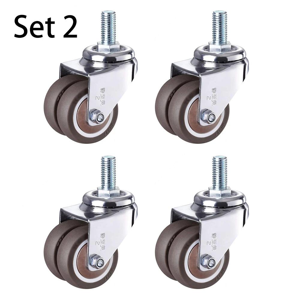 4 шт. 2-дюймовые прочные поворотные резиновые ролики M12 x 25 мм с фиксатором, сменные ролики для мебели
4 шт. 2-дюймовые прочные поворотные резиновые ролики M12 x 25 мм с фиксатором, сменные ролики для мебели
