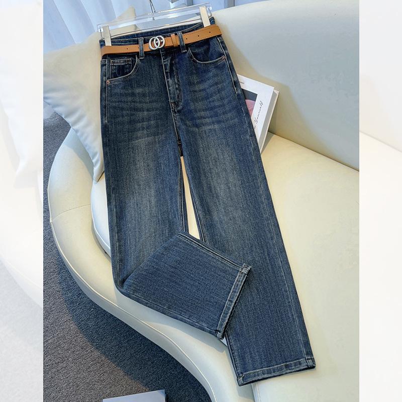 Женские ретро брюки-сигареты с высокой талией 2025 - Приталенный крой, длина 9/10 31/3XL for 135-145 jin
Женские ретро брюки-сигареты с высокой талией 2025 - Приталенный крой, длина 9/10 31/3XL for 135-145 jin