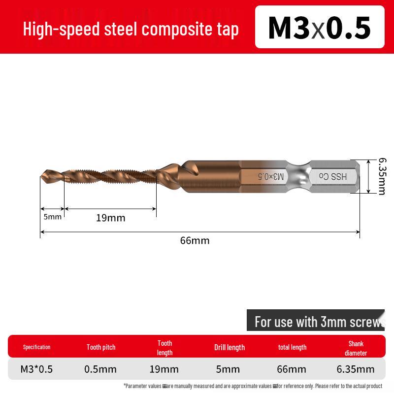 Puraipai Cobalt Drill Tap: Integrated Threading for Stainless Steel
Puraipai Cobalt Drill Tap: Integrated Threading for Stainless Steel
