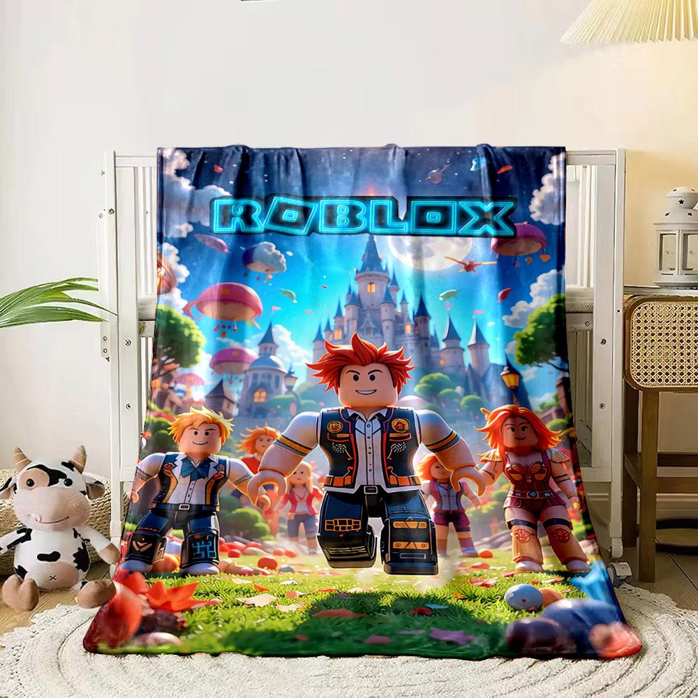 Bright LEGO-inspired characters in front of a castle under a vibrant sky. for all seasons blanket lunch break throw gift 80cm x 120cm
Bright LEGO-inspired characters in front of a castle under a vibrant sky. for all seasons blanket lunch break throw gift 80cm x 120cm